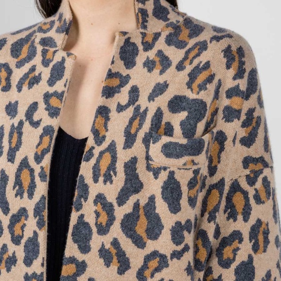 Demylee Leona Sweater in Cheetah - Picture 2 of 9